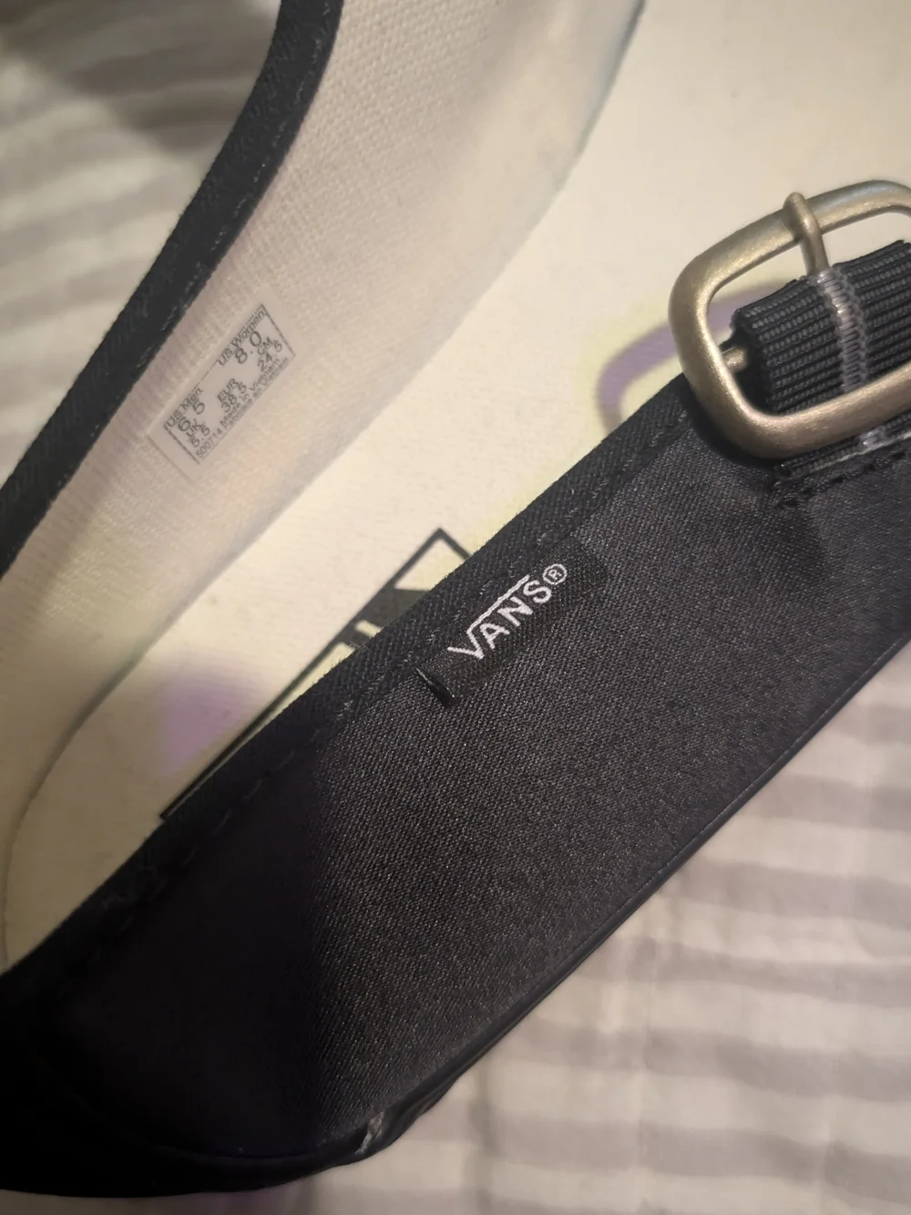 Vans Black Mary Jane Maryjane Flats with Buckle Strap